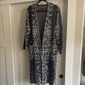 NWT Rachel Roy Animal Print Cardigan